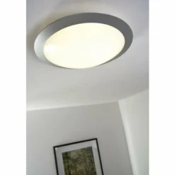 Plafonnier Trio 6265 LED Titane, Blanc, 1 lumière