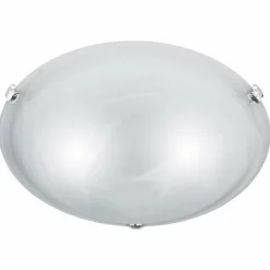 Plafonnier Trio 6105 Nickel mat, Blanc, 2 lumières