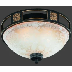 Plafonnier Trio 6081 Rouille, 2 lumières
