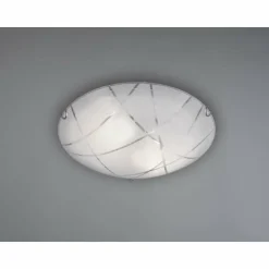 Plafonnier Trio Leuchten SANDRINA Blanc, 2 lumières