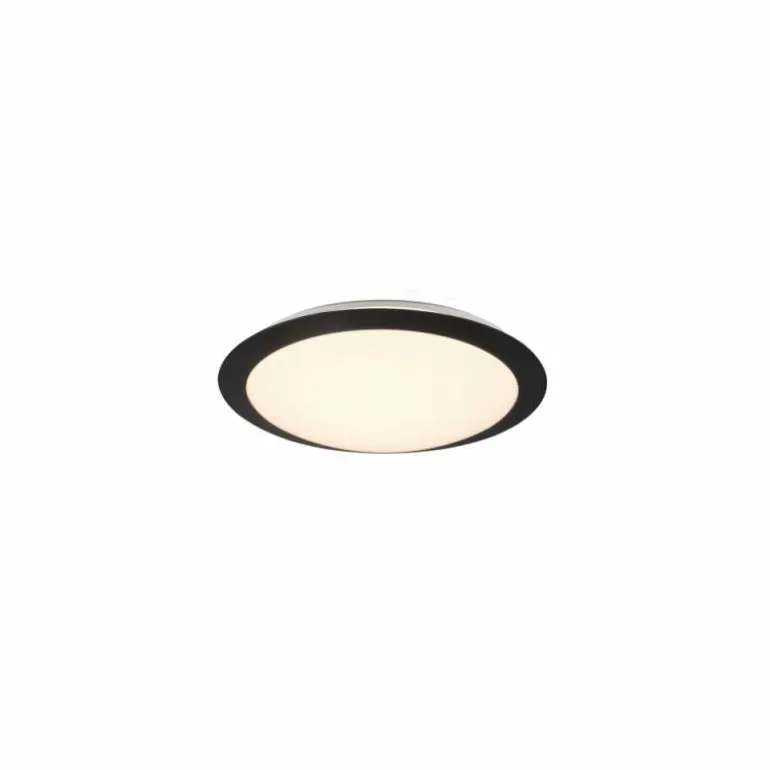 Plafonnier Trio Umberto LED Noir, 1 lumière