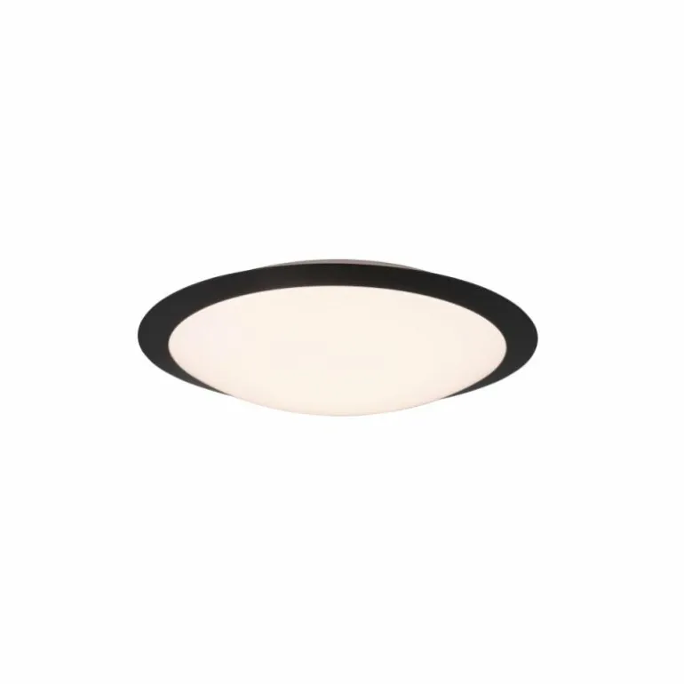 Plafonnier Trio Umberto LED Noir, 1 lumière