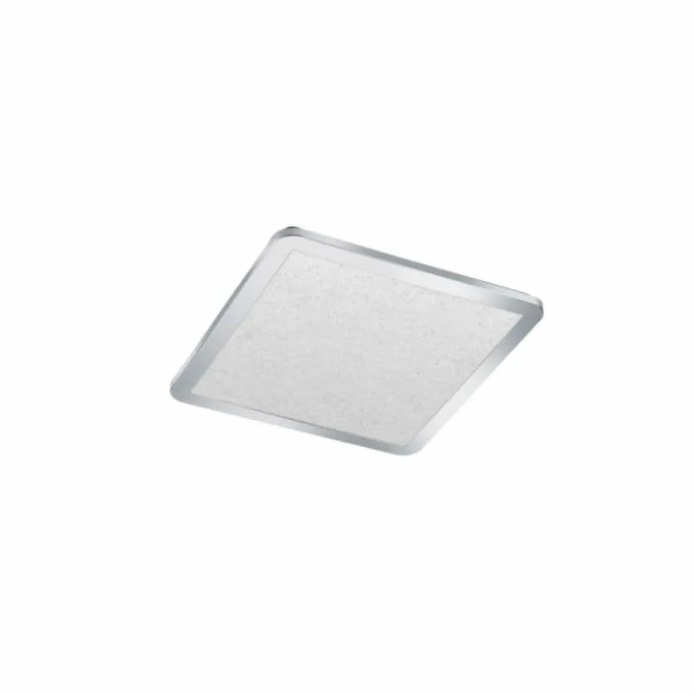 Plafonnier Trio-Leuchten Cinzia LED Chrome, 1 lumière