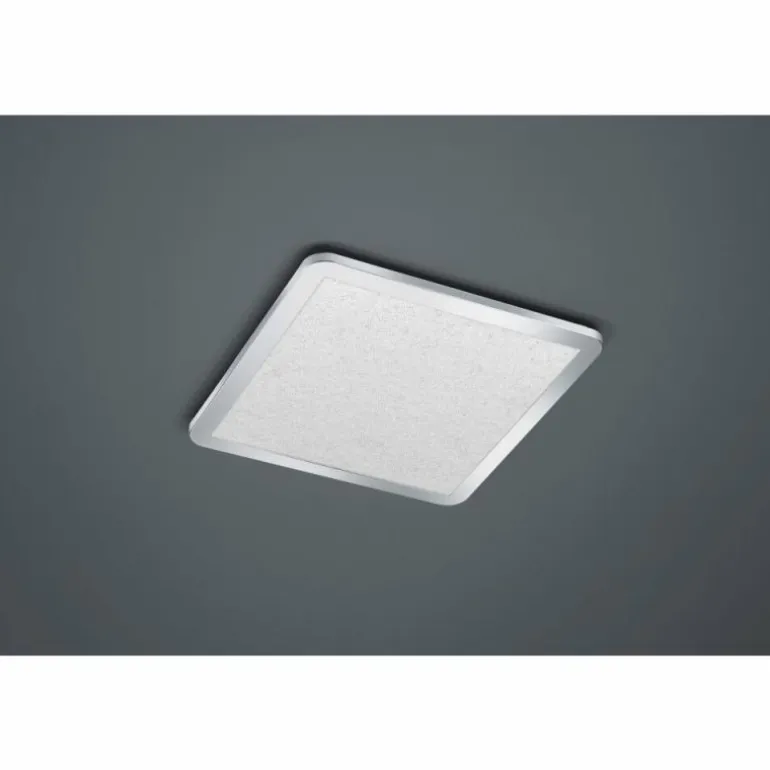 Plafonnier Trio-Leuchten Cinzia LED Chrome, 1 lumière
