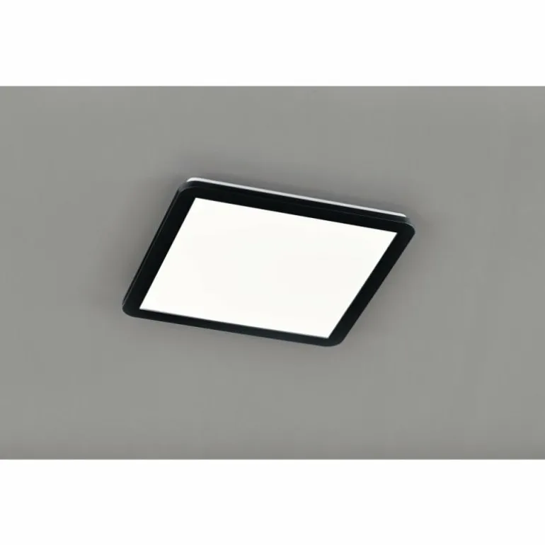 Plafonnier Trio-Leuchten Camilla LED Noir, 1 lumière