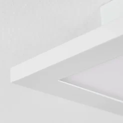 Plafonnier Turbalá LED Blanc, 2 lumières, Télécommandes, Changeur de couleurs