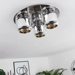 Plafonnier Verasara Chrome, 3 lumières