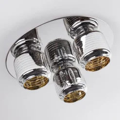 Plafonnier Verasara Chrome, 3 lumières