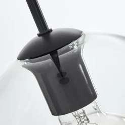 Plafonnier Verre 20 cm Koyoto Clair, 1 lumière