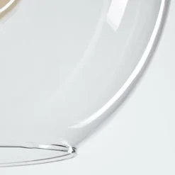 Plafonnier Verre 30 cm Koyoto Clair, 1 lumière