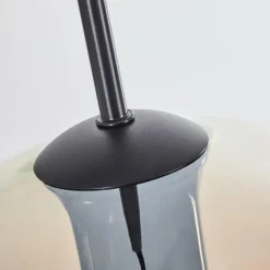 Plafonnier Verre 20 cm Koyoto Ambre, 3 lumières