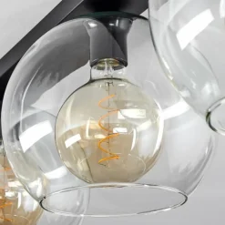 Plafonnier Verre 25 cm Koyoto Clair, 3 lumières