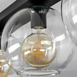Plafonnier Verre 20 cm Koyoto Clair, 3 lumières