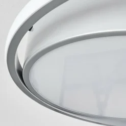Plafonnier Vignier LED Titane, 1 lumière