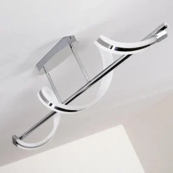 Plafonnier Vora LED Chrome, 1 lumière