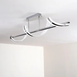 Plafonnier Vora LED Chrome, 1 lumière