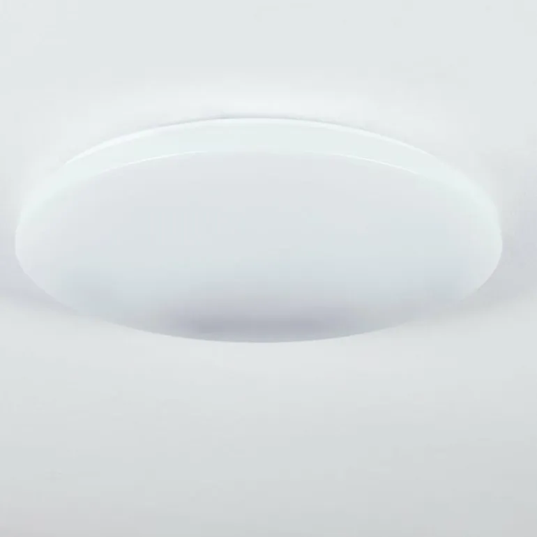 Plafonnier Weesen LED Blanc, 1 lumière, Détecteur de mouvement