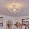Plafonnier Wemude Blanc, 1 lumière