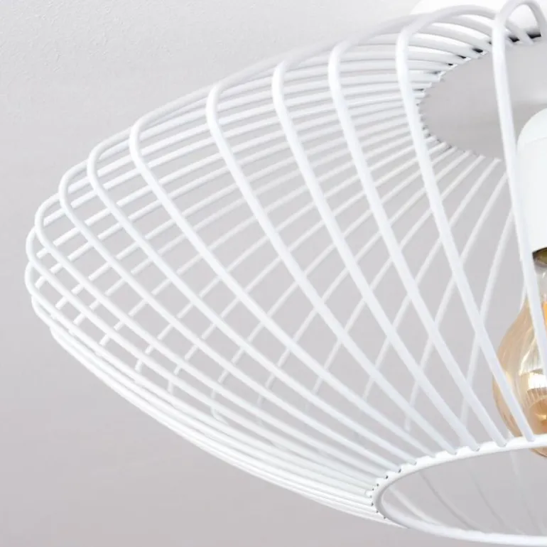 Plafonnier Wemude Blanc, 1 lumière