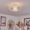 Plafonnier Wemude Blanc, 1 lumière