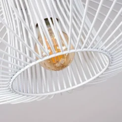 Plafonnier Wemude Blanc, 1 lumière