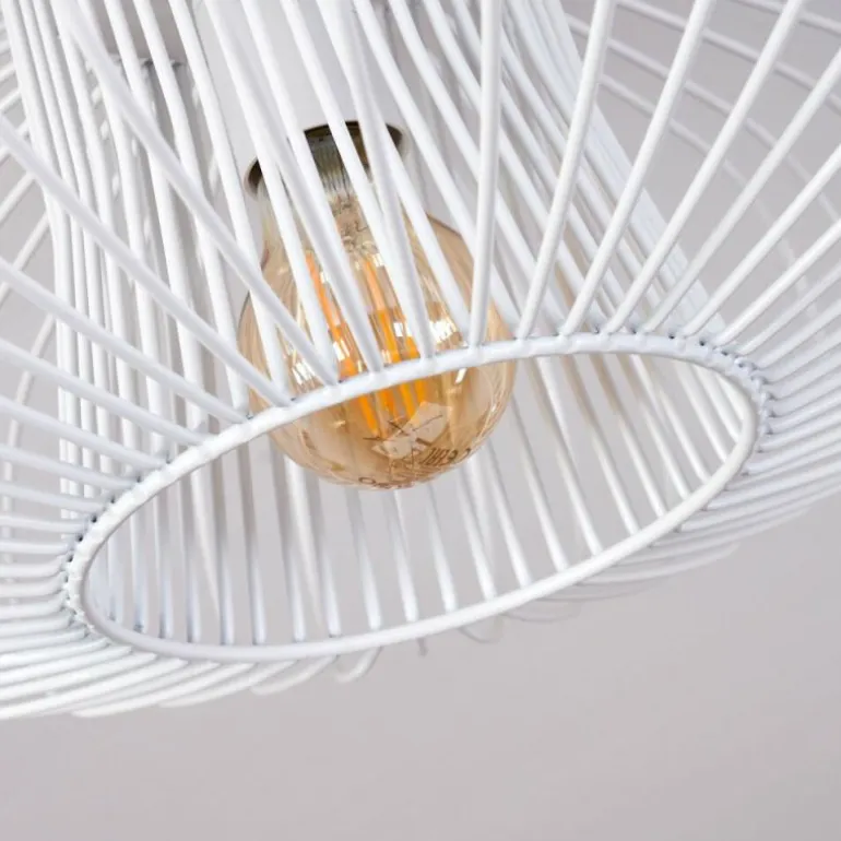 Plafonnier Wemude Blanc, 1 lumière