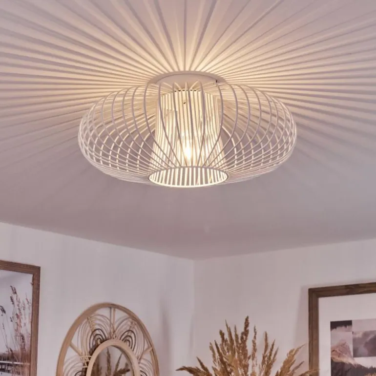 Plafonnier Wemude Blanc, 1 lumière