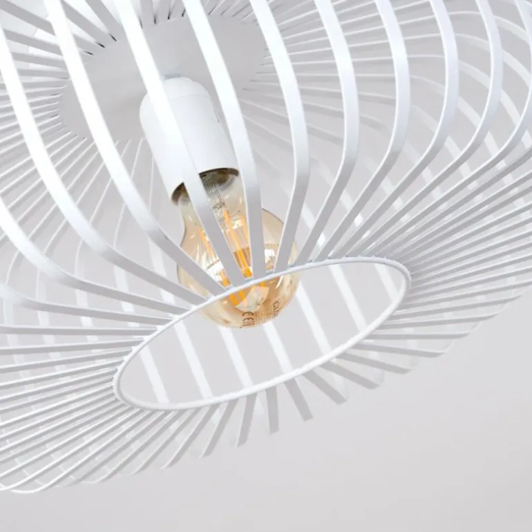 Plafonnier Wemude Blanc, 1 lumière
