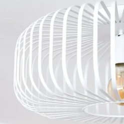 Plafonnier Wemude Blanc, 1 lumière