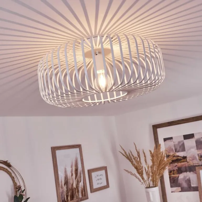 Plafonnier Wemude Blanc, 1 lumière