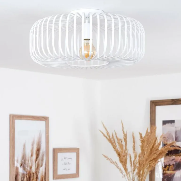 Plafonnier Wemude Blanc, 1 lumière