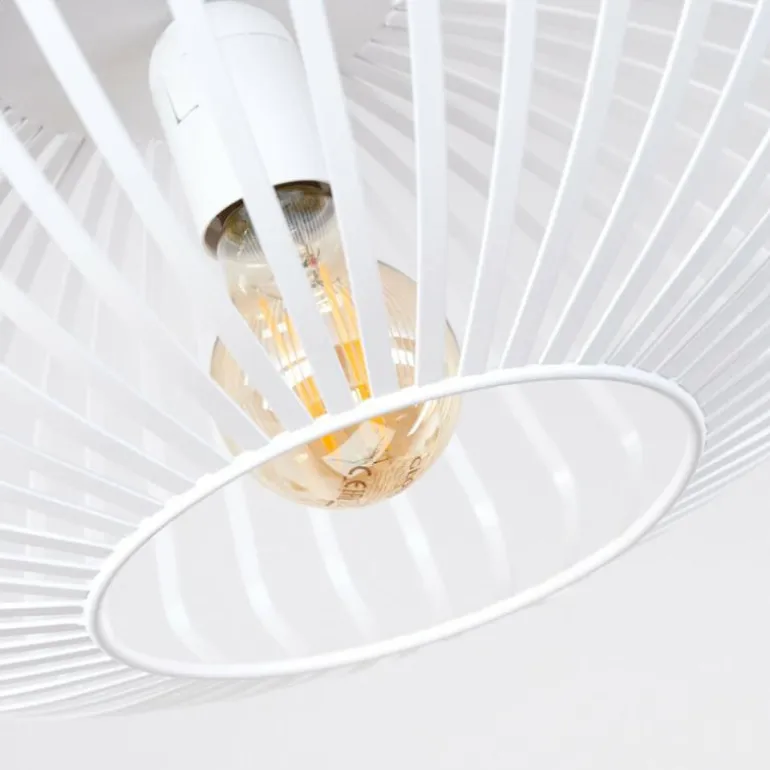 Plafonnier Wemude Blanc, 1 lumière