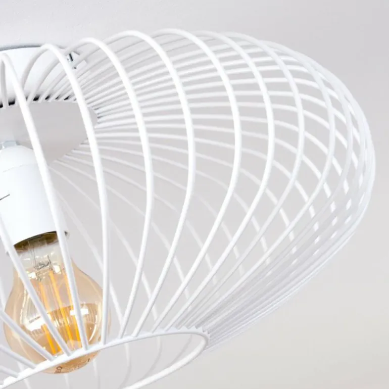 Plafonnier Wemude Blanc, 1 lumière