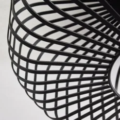 Plafonnier Wemude Noir, 1 lumière