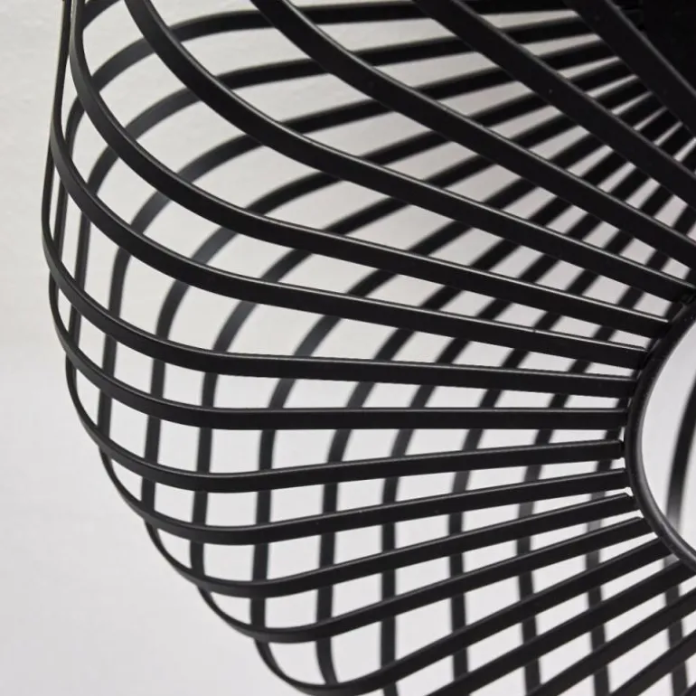 Plafonnier Wemude Noir, 1 lumière