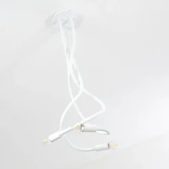 Plafonnier Wertach Blanc, 3 lumières