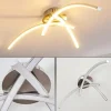 Plafonnier Wikon LED Nickel mat, 3 lumières