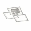 Plafonnier Wofi MODESTO LED Argenté, 3 lumières
