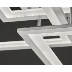 Plafonnier Wofi MODESTO LED Argenté, 3 lumières