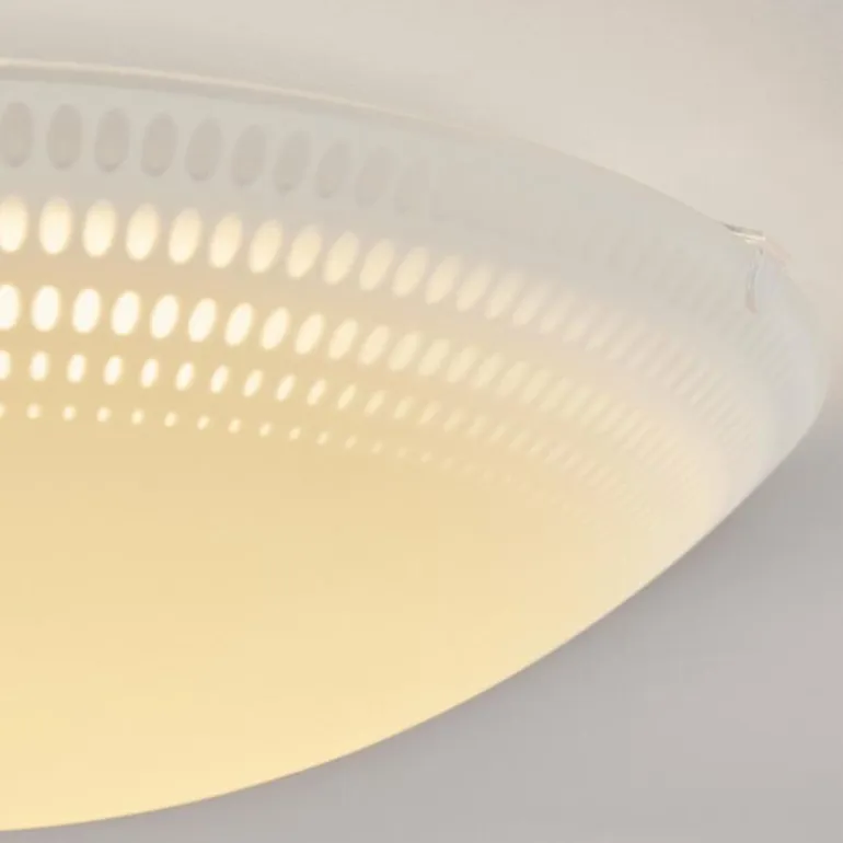 Plafonnier Worben LED Blanc, 1 lumière