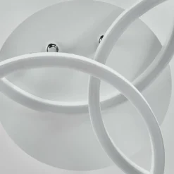 Plafonnier Xena LED Blanc, 1 lumière, Télécommandes