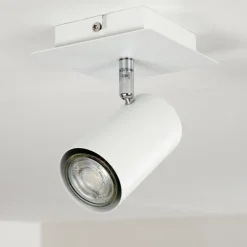 Plafonnier Zuoz Blanc, 1 lumière