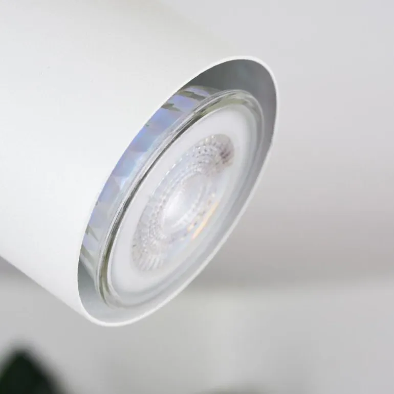 Plafonnier Zuoz Bois clair, 1 lumière