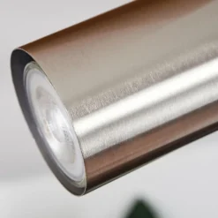 Plafonnier Zuoz Bois clair, 3 lumières