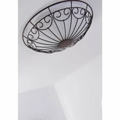 Plafonnier/Applique murale Eglo COLTI Brun, Brun foncé, Rouille, Blanc, 2 lumières