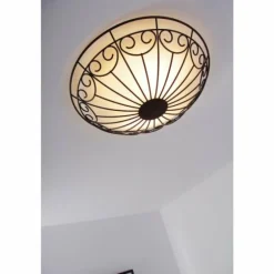 Plafonnier/Applique murale Eglo COLTI Brun, Brun foncé, Rouille, Blanc, 2 lumières
