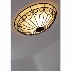 Plafonnier/Applique murale Eglo COLTI Brun, Brun foncé, Rouille, Blanc, 2 lumières