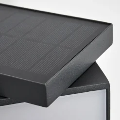 Pocilgas Lampe murale d´extérieur, Spot mural LED Anthracite, 1 lumière, Détecteur de mouvement