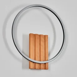 Pompu Applique murale LED Écru, Noir, 1 lumière