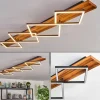 Pompu Plafonnier LED Brun foncé, Noir, 1 lumière